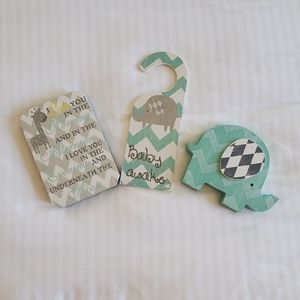 Hobby Lobby baby nursery decor